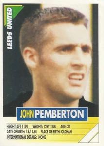 1996 Panini Super Players #111 John Pemberton Front