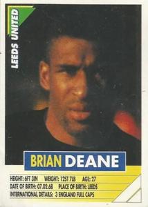 1996 Panini Super Players #117 Brian Deane Front