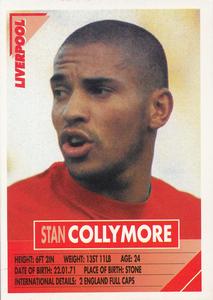 1996 Panini Super Players #133 Stan Collymore Front