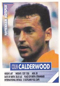 1996 Panini Super Players #270 Colin Calderwood Front