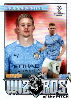 2020-21 Merlin Chrome UEFA Champions League - Wizards of the Pitch #W-KD Kevin De Bruyne Front