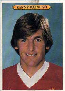 1980 Topps Spotlights Liverpool #4 Kenny Dalglish Front