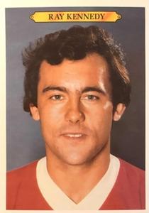 1980 Topps Spotlights Liverpool #7 Ray Kennedy Front