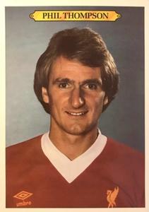 1980 Topps Spotlights Liverpool #10 Phil Thompson Front