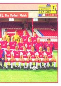 1996-97 Merlin's Premier League 97 #6 Team Photo Front