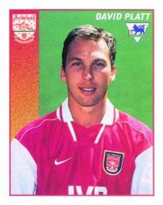 1996-97 Merlin's Premier League 97 #15 David Platt Front