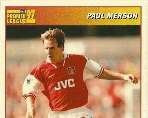 1996-97 Merlin's Premier League 97 #23 Paul Merson Front