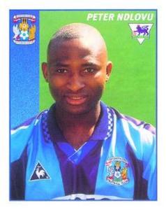 1996-97 Merlin's Premier League 97 #125 Peter Ndlovu Front