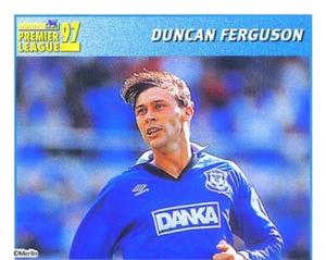 1996-97 Merlin's Premier League 97 #179 Duncan Ferguson Front