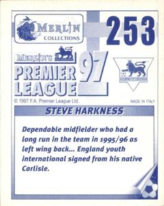 1996-97 Merlin's Premier League 97 #253 Steve Harkness Back
