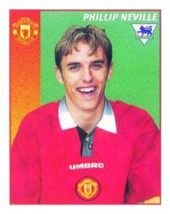 1996-97 Merlin's Premier League 97 #287 Phil Neville Front