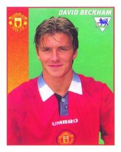 1996-97 Merlin's Premier League 97 #290 David Beckham Front