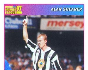 1996-97 Merlin's Premier League 97 #351 Alan Shearer Front