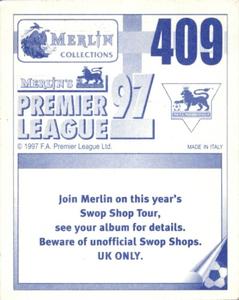 1996-97 Merlin's Premier League 97 #409 Graeme Souness Back