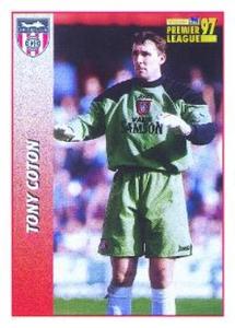 1996-97 Merlin's Premier League 97 #458 Tony Coton Front