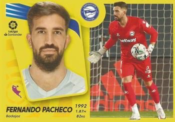 2021-22 Panini LaLiga Santander Este Stickers #5 Fernando Pacheco Front