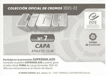 2021-22 Panini LaLiga Santander Este Stickers #7 Ander Capa Back