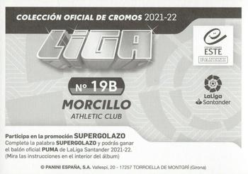 2021-22 Panini LaLiga Santander Este Stickers #19B Jon Morcillo Back