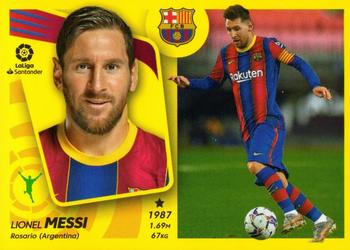 2021-22 Panini LaLiga Santander Este Stickers #17 Messi Front