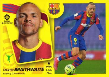 2021-22 Panini LaLiga Santander Este Stickers #20B Braithwaite Front