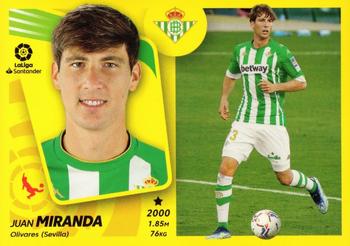 2021-22 Panini LaLiga Santander Este Stickers #11A Juan Miranda Front