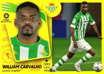 2021-22 Panini LaLiga Santander Este Stickers #16 BIS William Carvalho Front