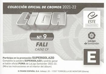 2021-22 Panini LaLiga Santander Este Stickers #9 Fali Back