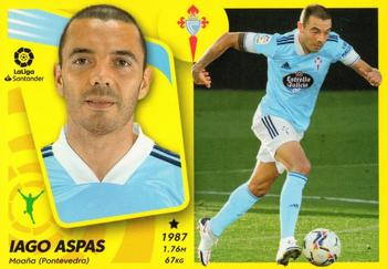 2021-22 Panini LaLiga Santander Este Stickers #20 Iago Aspas Front