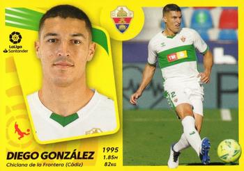 2021-22 Panini LaLiga Santander Este Stickers #9A Diego González Polanco Front