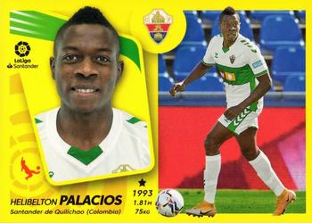 2021-22 Panini LaLiga Santander Este Stickers #9B Helibelton Palacios Front