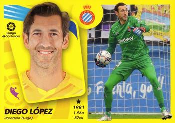 2021-22 Panini LaLiga Santander Este Stickers #5 Diego López Front
