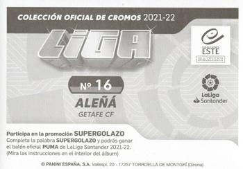 2021-22 Panini LaLiga Santander Este Stickers #16 Carles Aleñá Back