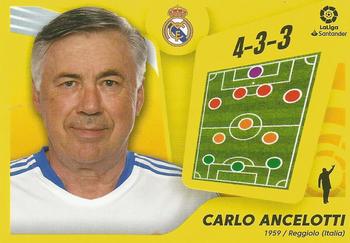 2021-22 Panini LaLiga Santander Este Stickers #2 Carlo Ancelotti Front