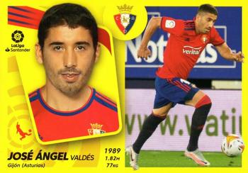 2021-22 Panini LaLiga Santander Este Stickers #10 BIS José Ángel Valdes Front