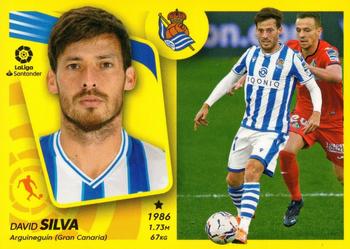 2021-22 Panini LaLiga Santander Este Stickers #15A David Silva Front