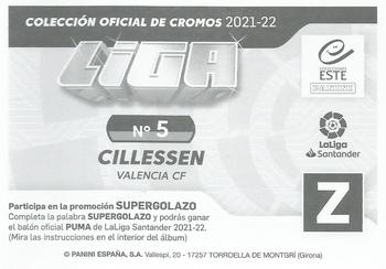 2021-22 Panini LaLiga Santander Este Stickers #5 Cillessen Back