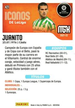 2021-22 Panini Megacracks LaLiga Santander #421 Juanito Back