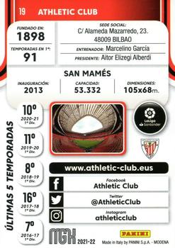2021-22 Panini Megacracks LaLiga Santander #19 Athletic Club Back