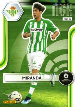 2021-22 Panini Megacracks LaLiga Santander #81 Miranda Front