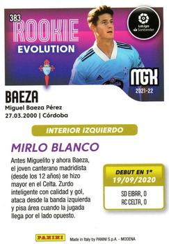 2021-22 Panini Megacracks LaLiga Santander #383 Baeza Back