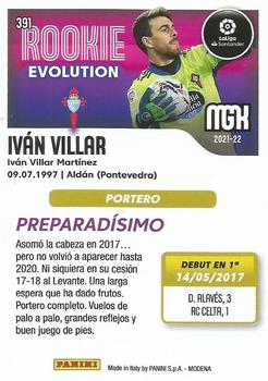 2021-22 Panini Megacracks LaLiga Santander #391 Iván Villar Back