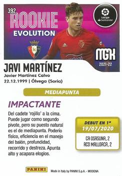 2021-22 Panini Megacracks LaLiga Santander #392 Javi Martínez Back