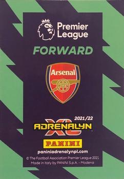 2021-22 Panini Adrenalyn XL Premier League #23 Pierre-Emerick Aubameyang Back