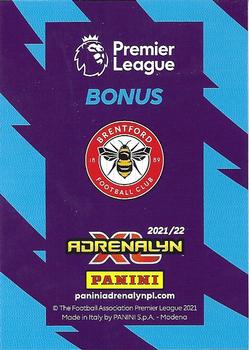 2021-22 Panini Adrenalyn XL Premier League #63 Line-Up Back
