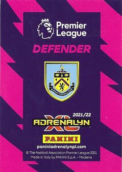 2021-22 Panini Adrenalyn XL Premier League #84 Matthew Lowton Back