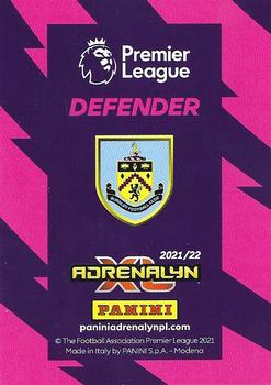 2021-22 Panini Adrenalyn XL Premier League #89 Kevin Long Back