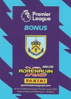 2021-22 Panini Adrenalyn XL Premier League #99 Line-Up Back