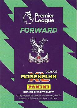 2021-22 Panini Adrenalyn XL Premier League #128 Wilfried Zaha Back