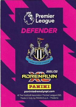 2021-22 Panini Adrenalyn XL Premier League #247 Paul Dummett Back
