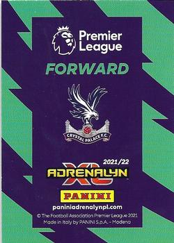 2021-22 Panini Adrenalyn XL Premier League #407 Wilfried Zaha Back